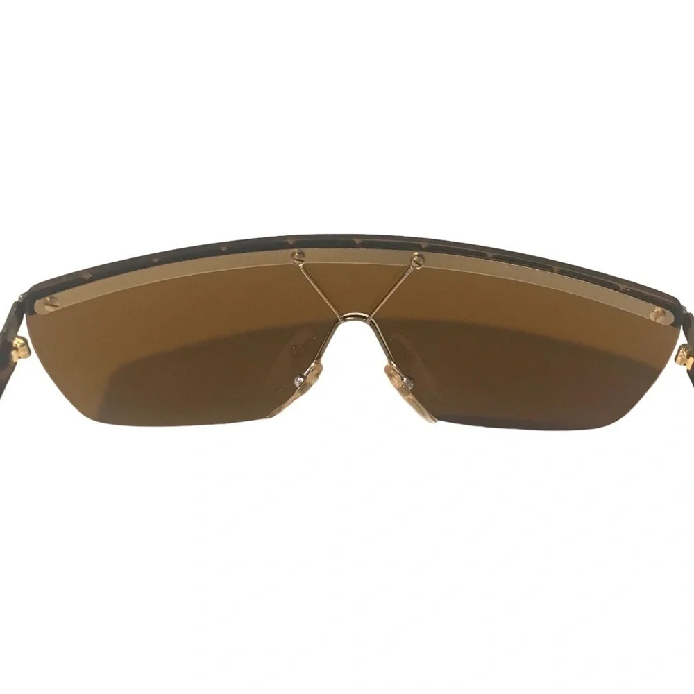 Nazareno Gabrielli Elegant Mask Vintage Luxury Sunglasses